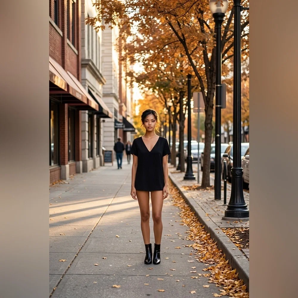 Madewell Black Leather Ankle Boots